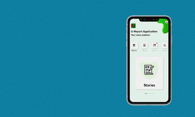 U Report Application Your Voice Matters Mockup