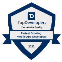 Fastest Growing Mobile App Developers Badge Icon