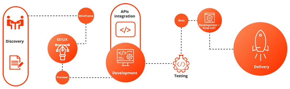 Work Process of Riseup Labs Services