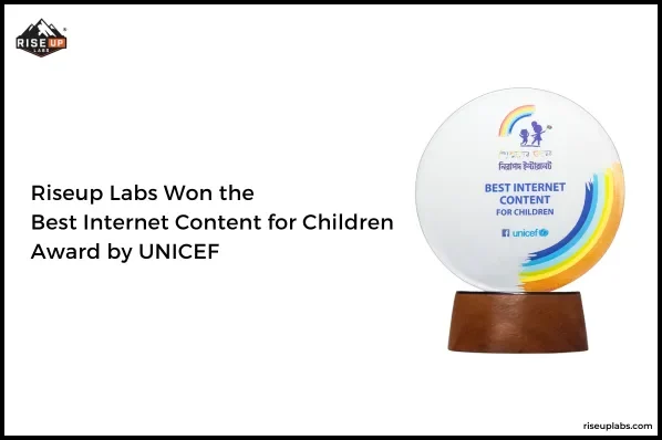 Thumbnail of Riseup Labs Won ‘Best Internet Content for Children’ Award by UNICEF insights