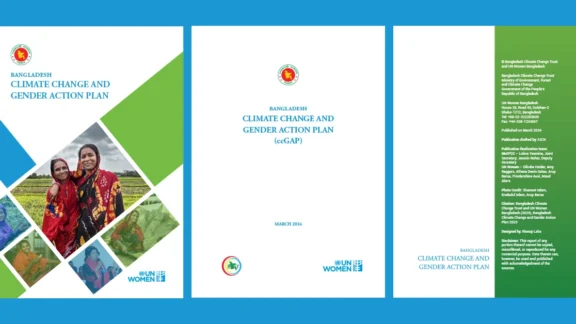 Climate Change and Gender Action Plan (ccGAP) for Bangladesh Portfolio Booklet Cover Page