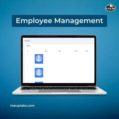 Employee management of Red Grocer website backend