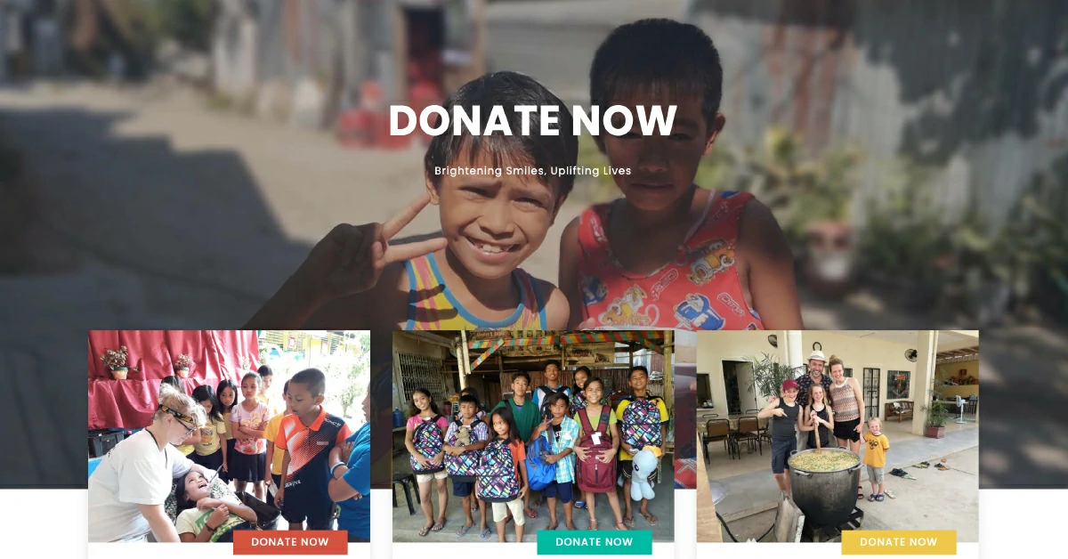 Rise Above Donation Platform Donate Now