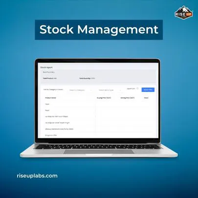 Stock Management of Red Grocer website backend