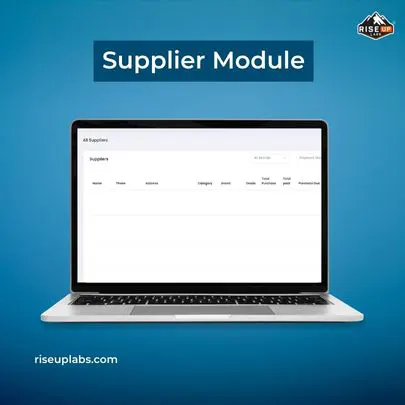Supplier module of Red Grocer website backend